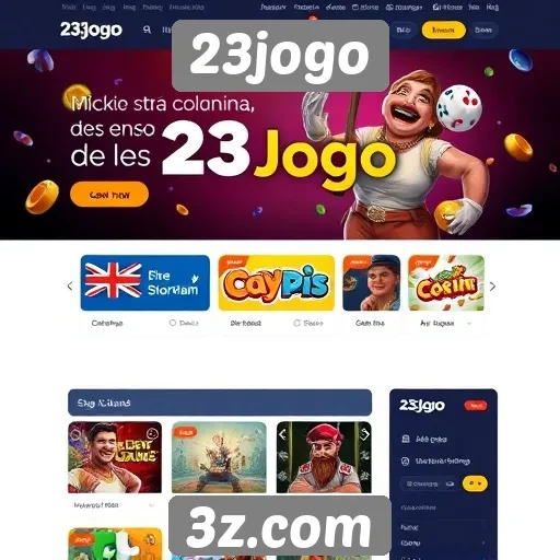 Jogadores destacam a interface do site 23jogo